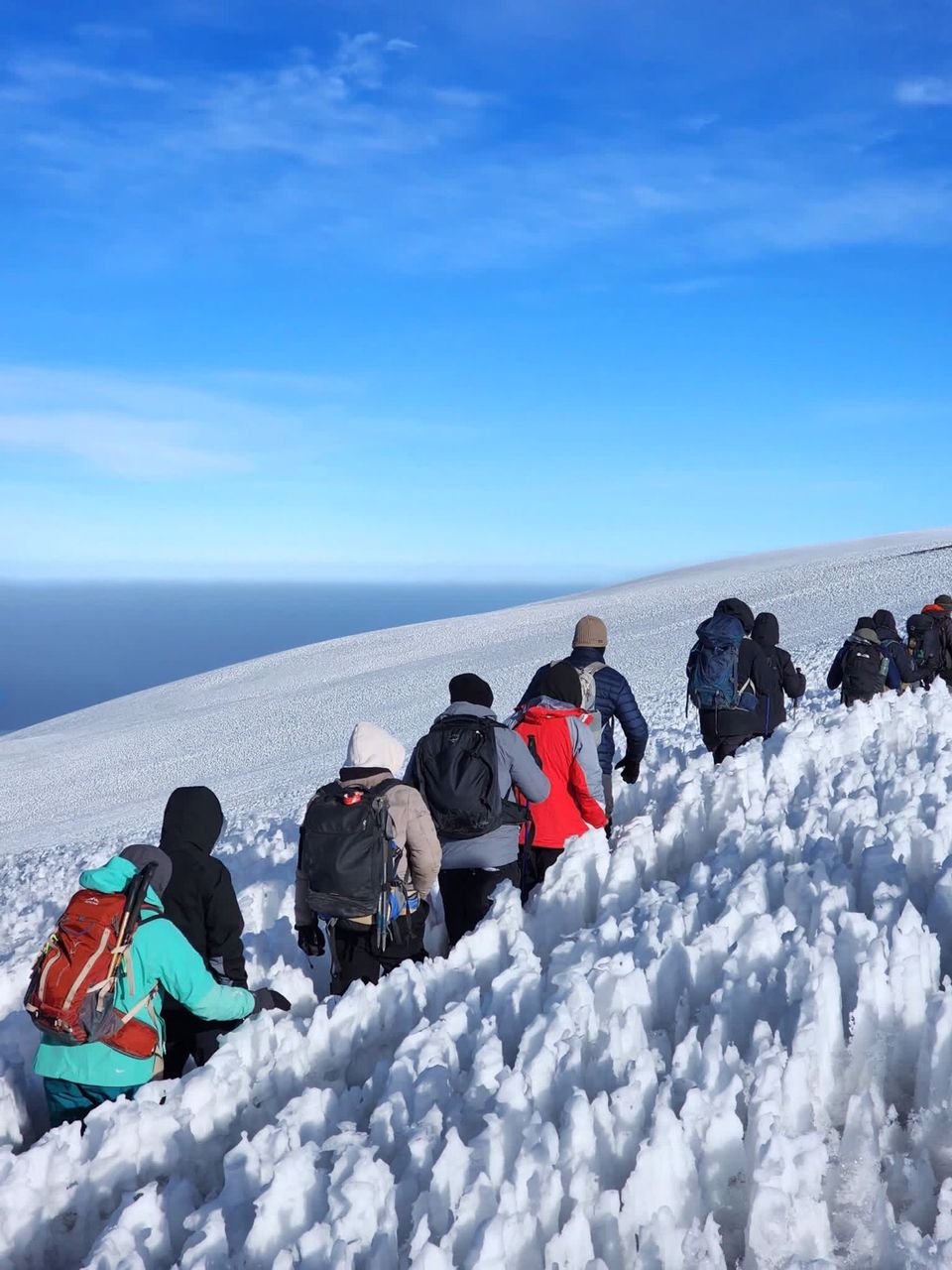 Day 5 - Summit Day - Uhuru Peak to Mweka Camp